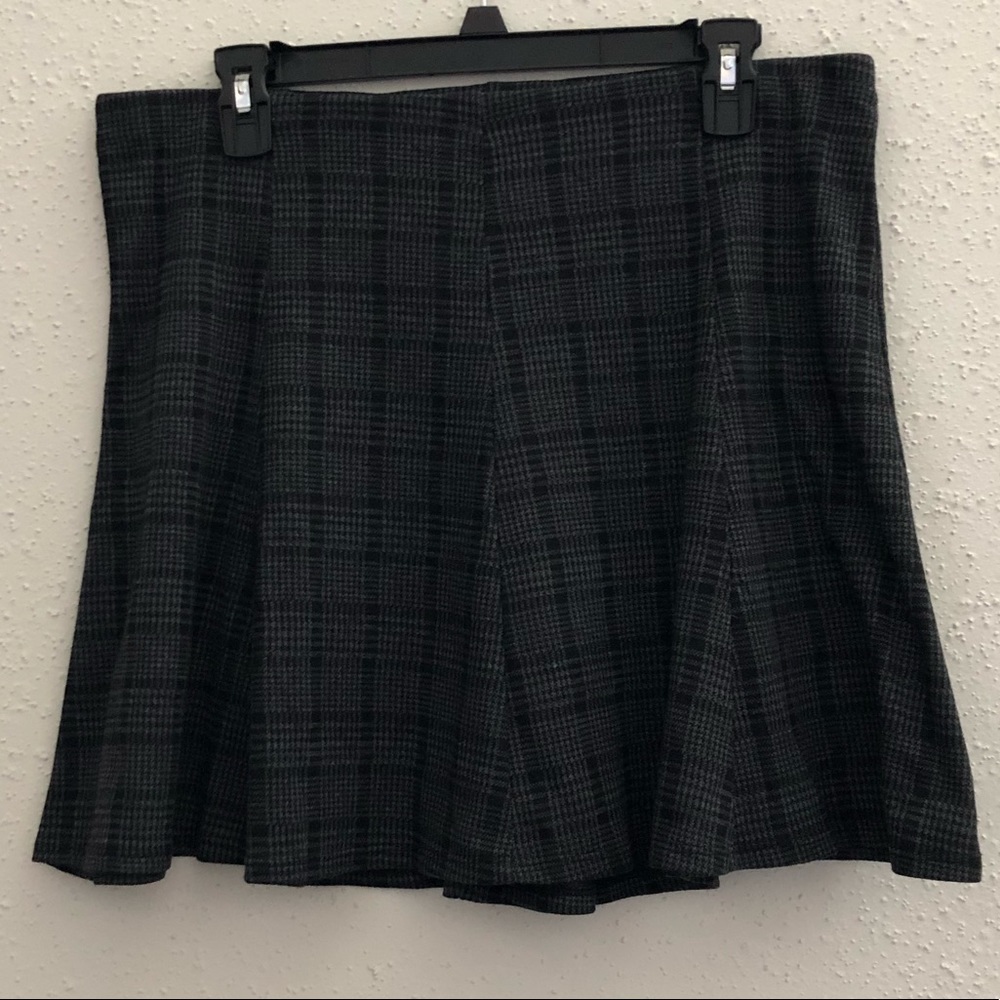 Short Dark Gray Skirt